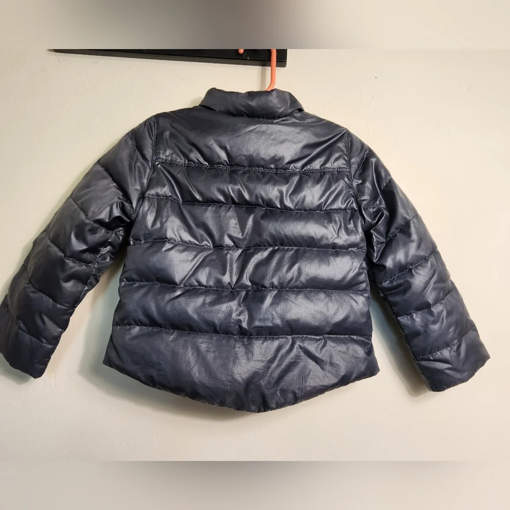 Crewcuts Toddler Down Feathers Gray Jacket With Pick Accents. Size 3T.  #G13
